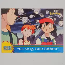 Topps Pokemon TV Animation Git Along Little Pokemon - Non Holo - Blue Label - Image 1