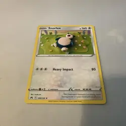 2023 Pokemon Snorlax Rare 109/159 Crown Zenith Regular (Crochet Art Style) - Image 2