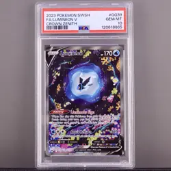 Pokemon Lumineon V GG39/GG70 Crown Zenith PSA 10 Full Art - Image 1