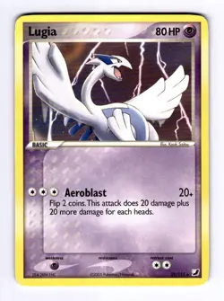 Lugia Unseen Forces #29 (2005) Rare LP Pokemon - Image 1