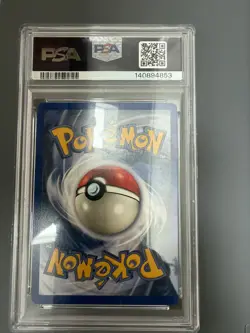 1999 Pokemon 1st Edition Wigglytuff HOLO Jungle PSA 8 - Image 2
