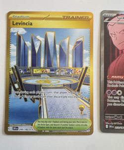 Pokemon Team Rocket's Mewtwo ex 213/182 Levincia 244 Crobat 242 Destined Rivals - Image 4