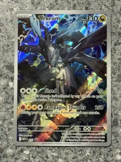 N's Zekrom 031 MEP ME: Mega Evolution Promo Holo Pokemon NM - Image 1