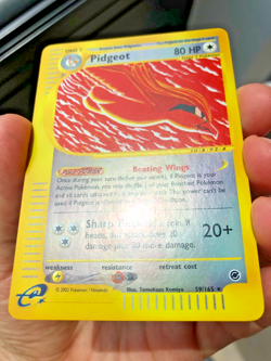 2002 Pokemon Pidgeot 059/165 Expedition Reverse Holo [LP-NM+] - Image 3