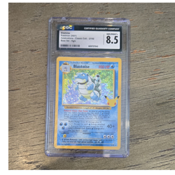 Pokemon Blastoise Celebrations Classic Collection Holo CGC 8.5 2/102 - Image 1