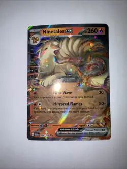 Pokemon - Ninetales ex 038/165 Double Rare Holo - SV Scarlet & Violet 151 - NM - Image 1