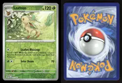 Leafeon 011/167 UC Twilight Masquerade Reverse Holo NM/M Pokemon - Image 3