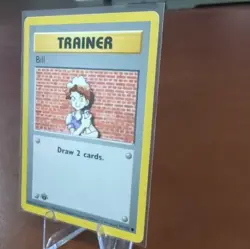 Vintage Pokemon 1999 WotC Base Set Bill Trainer 1st edition #91/102 EN - Image 4