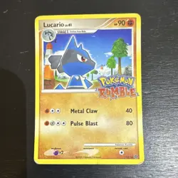 Lucario 12/16 Pokemon Rumble 2009 - Image 1