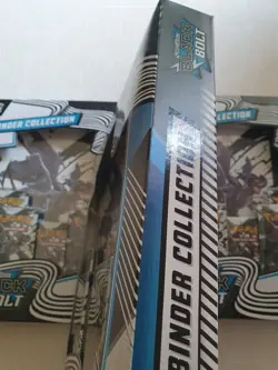 Lot x3 NEW & SEALED - Black Bolt Binder Collections (15 boosters) Pokemon - Image 2