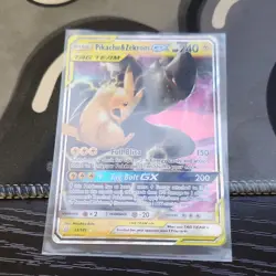 Pokemon Pikachu & Zekrom GX TAG TEAM Holo 33/181 Team Up 240 HP English - Image 1