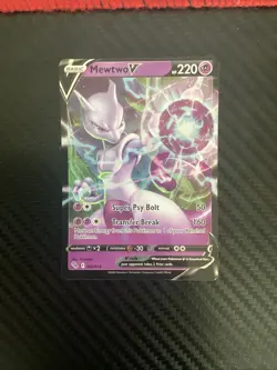 Pokemon Mewtwo V 030/078 Pokemon GO NM - Image 1