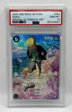 One Piece CCG Sanji SP ST14-033 - English - PSA 10 - Image 1