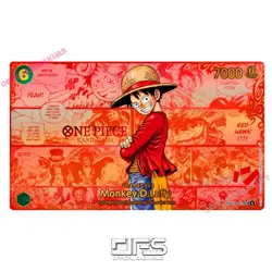 One Piece TCG Card game LUFFY PLAYMAT RED MANGA OP13-118 OPCG TCG PAD DESK GIFT - Image 4