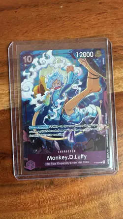 One Piece TCG - Monkey.D.Luffy Gear 5 P-099 Promo - Parallel Holo AA - Mint! - Image 1
