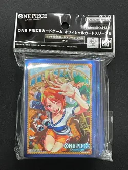 Nami 70 Sleeves Japanese One Piece Card Game Official Deck Vol.8 EF26 - Image 2