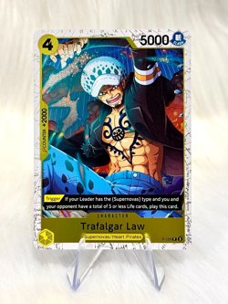 Trafalgar Law P-088 (Pirate Foil) One Piece Card TCG PRB-02 English NM/M - Image 1