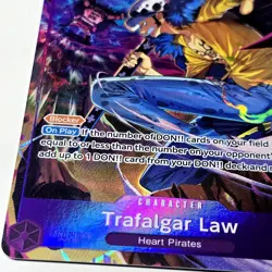 One Piece Card Game Trafalgar Law P-093 Illustration Box Vol.5 Promo English - Image 5