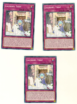 Set Of 3 Laundry Trap BODE-EN080 Burst Of Destiny 1st Edition Yugioh - Image 1