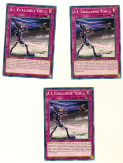 Set Of 3 A.I. Challenge You LIOV-EN076 Lightning Overdrive 1st Edition Yugioh - Image 3