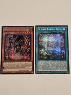 Primite Lordly Lode MP25-EN114 Prismatic Secret Rare Yugioh PSR Set Mint + BONUS - Image 1