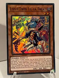 Live☆Twin Lil-la Treat | MP22-EN015 | Super Rare | 1st Edition | YuGiOh TCG - Image 1