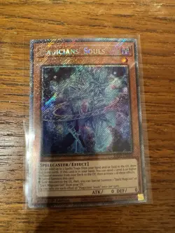 Magicians' Souls - RA02-EN014 -Platinum Secret Rare 1st Edition - NM Yugioh - Image 1