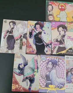 Shinobu Kocho Demon Slayer Lot of 10 CCG Cards Demon Slayer Anime Manga Waifu - Image 2