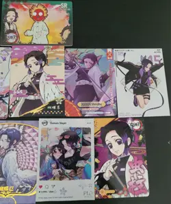 Shinobu Kocho Demon Slayer Lot of 10 CCG Cards Demon Slayer Anime Manga Waifu - Image 4