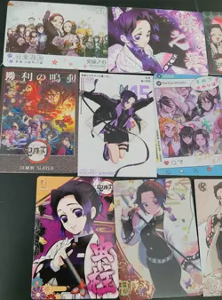 Shinobu Kocho Demon Slayer Lot of 10 CCG Cards Demon Slayer Anime Manga Waifu - Image 2