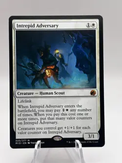 Intrepid Adversary 025/277 Innistrad: Midnight Hunt MID MTG NM - Image 1