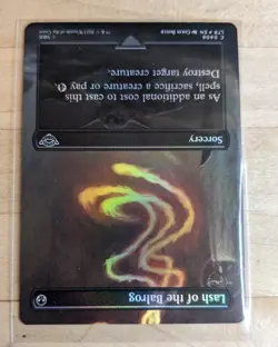 Lash of the Balrog (Borderless) 408 C LTR The Lord of the Rings MTG Foil - Image 4