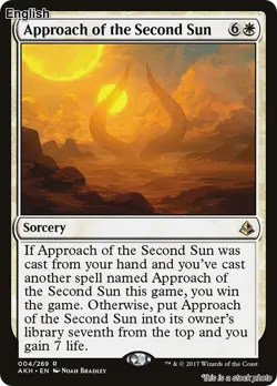 Approach of the Second Sun EN [AKH - 4] - NM TCG MTG - Image 1