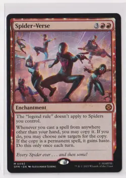 2025 Marvel's Spider-Man Magic The Gathering Spider-Verse 93 - Image 1