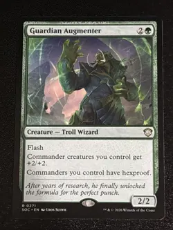 MTG Commander: Secrets of Strixhaven Guardian Augmenter 0271 NM Rare - Image 1