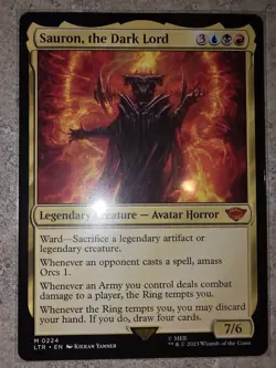 Sauron, the Dark Lord Universes Beyond: the Lord of the Rings Regular - Image 1