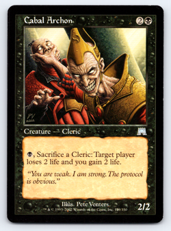 Cabal Archon LP - Onslaught - MTG - Image 1