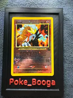 Pokemon Entei - Black Star Promo #34 Reverse Holo Movie Card- LP - Image 1