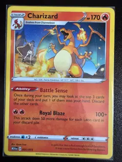 Pokemon: Macdonalds 2024 M24EN "CHARIZARD" #001/015 Trading Card - Image 1