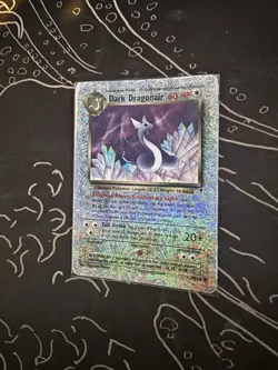 DAMAGED Pokemon TCG Dark Dragonair Legendary Collection 38/110 2002 Reverse Holo - Image 1