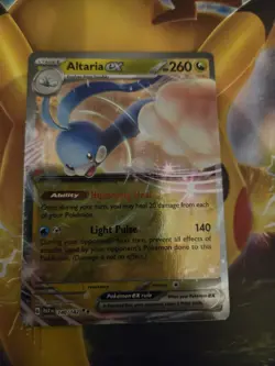 Pokemon TCG Altaria ex Paradox Rift 140/182 Holo Double Rare - Image 1
