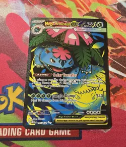 Pokemon TCG Mega Venusaur EX 155/132 Ultra Rare Mega Evolution English - Image 1
