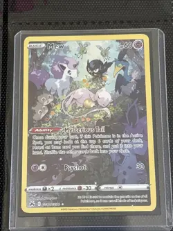 Pokemon Mew Ultra Rare Holo GG10/GG70 Crown Zenith Galarian Gallery 60 HP - Image 1