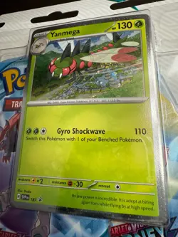 Pokemon Journey Together 3 Pack Blister (Yanmega) Sealed TCG - SET OF 2 - Image 4