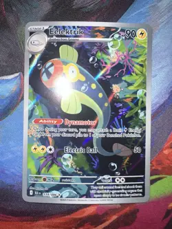 Eelektrik 114/086 Illustration Rare - Black Bolt - Pokemon TCG - SHIPS FAST - Image 1