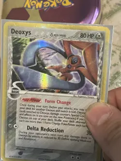 Pokemon TCG Deoxys Delta Species Ex Holon Phantoms Pokemon Promos 4/110 - Image 3