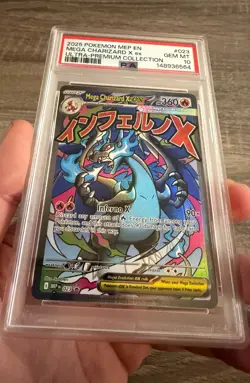 PSA 10 2025 POKEMON ULTRA PREMIUM COLLECTION UPC PROMO #023 MEGA CHARIZARD X EX - Image 5