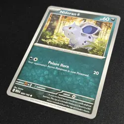 Nidoran, Nidorina, Nidoqueen - Pokemon 151 - Evolution Lot NM Near-Mint English - Image 3