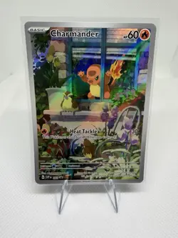 Pokemon TCG Charmander SVP 044 SV Scarlet & Violet Promo Holo English 2023 - Image 1