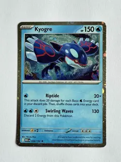 Kyogre (Cosmos Holo) - 034/132 - Holo Pokemon TCG - Image 1